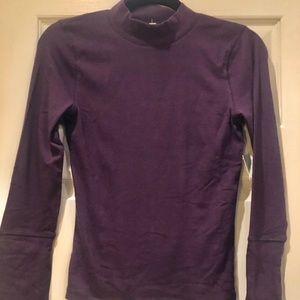 Free People NWT 🟣Purple Turtleneck Sweater🟣🟪